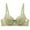 Green Bra for Women, variant on AINIYS Secure Fit Bra for Women Wireless Thin Fabric Bralettes Cleavage Bra Bralette Soft Cup Bra Breathable Everyday Bras Lift and Support Push-Up Bra Blue 38