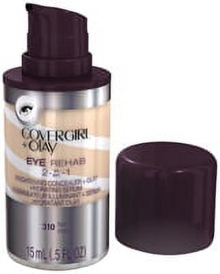 CoverGirl & Olay Eye Rehab Concealer, 310 Fair, 0.5 Fl. Oz. Bottle