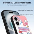thumbnail image 3 of Funda Lotso de TPU para iPhone 16: ultrafina, a prueba de golpes, antiamarilleo, resistente a arañazos, compatible con carga inalámbrica, agarre mejorado, estilo negro., 3 of 7