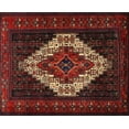 thumbnail image 1 of Ahgly Company Machine Washable Indoor Rectangle Traditional Sepia Brown Area Rugs, 5' x 7', 1 of 7