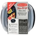 thumbnail image 4 of Rubbermaid TakeAlongs 556 ML Food Storage Containers with Divided Base, 4 of 5