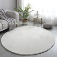 thumbnail image 4 of Toystoory Alfombra gris fácil de limpiar y lavable a máquina para una cómoda vida, sala de estar, dormitorio, alfombra Juegos de accesorios de baño Blanco, 4 of 6