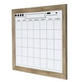 thumbnail image 4 of DesignOvation Beatrice Framed Magnetic Dry Erase Monthly Calendar, 23x29, Rustic Brown, 4 of 4