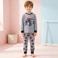 thumbnail image 2 of UAYOTSE Boys Long Sleeve Pajama Set Motorcycle Monster Truck Graphic 2‑Piece Boys Sleep Set Size 4-5 Years, 2 of 9