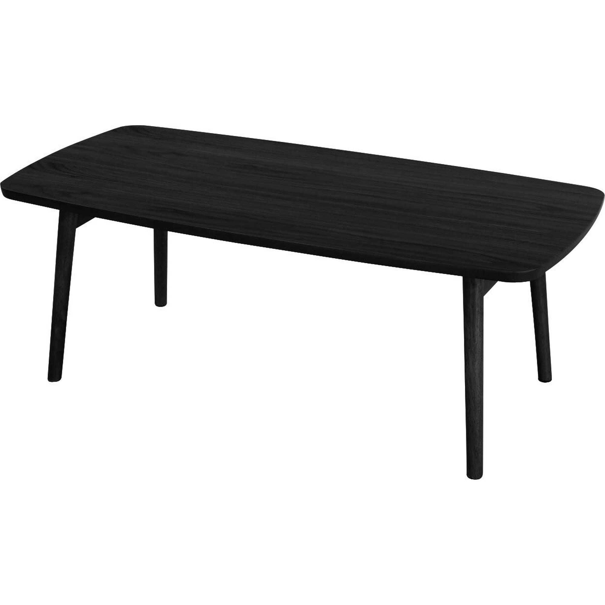 AZUMAYA SGS-229BK Folding Legs Coffee Center Table, x