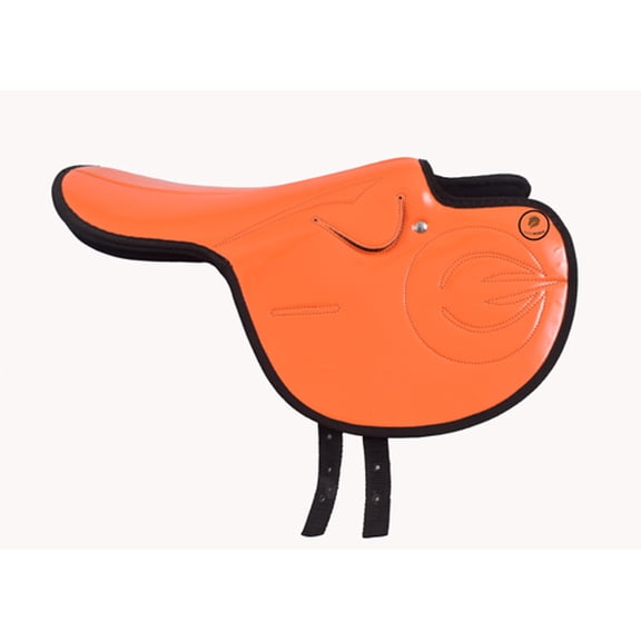 Synthetic Racing Exercise Horse Saddle Light Weight Size 15" to 18" Inch