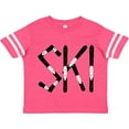 thumbnail image 3 of Inktastic Ski Rough Text Boys Toddler T-Shirt, 3 of 5