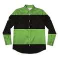 thumbnail image 4 of NMMUED St Patrick's Day Shirt for Women Womens Button Down Blouse Green Shirts Shamrock Shirts Long Sleeve Satin Tops for Women Irish Shamrock Graphic St Patricks Day Top Women Hot Pink S, 4 of 4