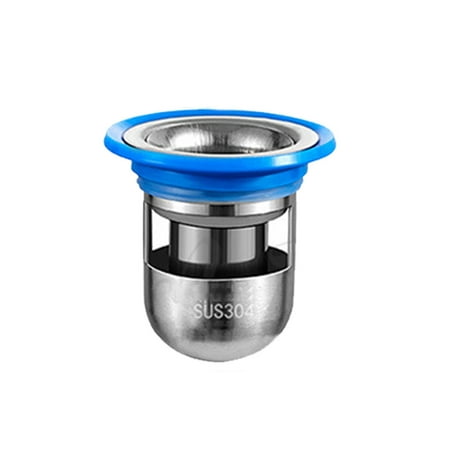 

Stainless Steel U-Type Floor Drain Core Plug Anti-Odor Insect Proof Bathroom Deodorant Deep Water Seal Toilet Sewer Sink Cover Strainer