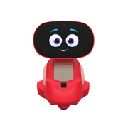 Miko 3 AI-Powered Smart Robot for Kids, STEM Learning Educational Robot, Interactive Voice Control Robot with App Control, Disney Stories, Coding Apps, Unlimited Games for Girls and Boys Ages 5-12 RED