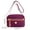 Purple, variant on weibbin Nylon Crossbody Bag, Lightweight Crossbody Bag With Multiple Pockets And One Shoulder Nylon Fabric For Women
