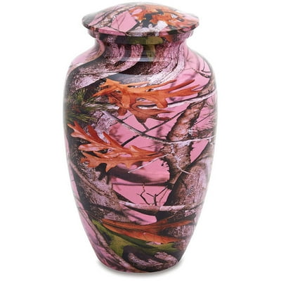 Buy Pink Camo Adult Cremation Urn - 220 Cu In at Ubuy Guam