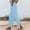 Light Blue plus size straight leg pants a1, variant on Cagogo Women Plus Size Straight Leg Pants Elastic Waist Casual Vacation Lounge Trousers with Pockets Solid Beach Summer Travel Clothes, Beige 4XL