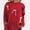 Red, variant on Teylalorva Womens Sweater Crew Neck Embellished Long Sleeve Casual Knit Pullover With Stylish Details Pink Size M