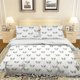 thumbnail image 1 of 3D Cartoon Animal Panda Pattern Quilt Cover Set Ropa de Cama Set Funda Nórdica, 1 of 3