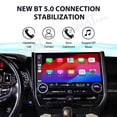 thumbnail image 5 of SNATEEN 15.7 inch Carplay Screen/Radio/Multimedia Player for Toyota Alphard/Vellfire 2015-2019 Model Universal Car Navigation/GPS Upgrade Headunit Android Display 1080P Touch Screen Replace System, 5 of 15