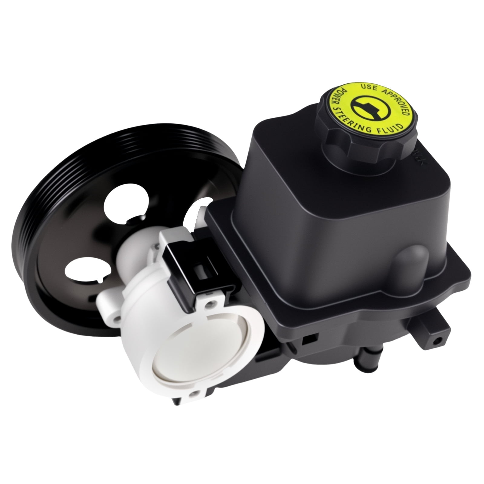 Power Steering Pump w/Pulley & Reservoir For Buick Rainier Chevrolet Trailblazer GMC Isuzu 20-65990