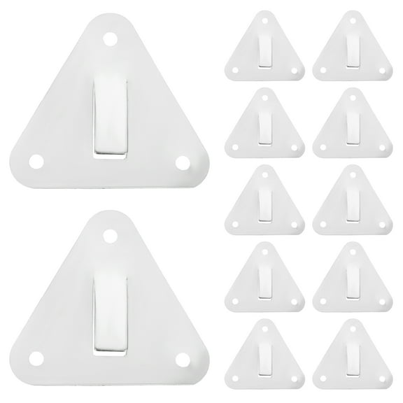 Raindrops 12pcs Universal Fire Extinguisher Mount Fire Extinguisher Hooks Fire Extinguisher Wall Holder Universal Fire Extinguisher Bracket