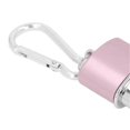thumbnail image 2 of Mini cendrier de poche portable en alliage de zinc avec porte-clés et mousqueton pour cigarettes, rose, pour femmes et hommes, 2 of 4