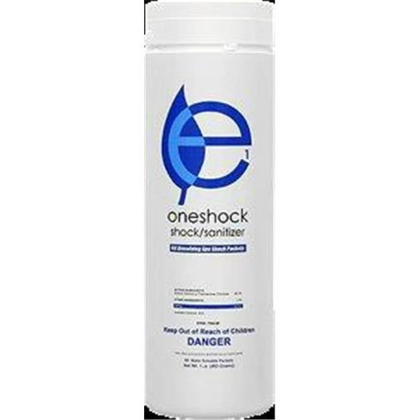 Ecoone eco-8050 Oneshock Désinfectant et Choc Combo&44; 2lbs. avec 64 Comprimés