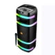 thumbnail image 1 of Altavoz 80W, Altavoz DJ Portátil de Alta Potencia de 8 Pulgadas, Luces RGB Dinámicas, V5.1, USB/TF/FM/Mic, Batería Recargable, 1 of 7