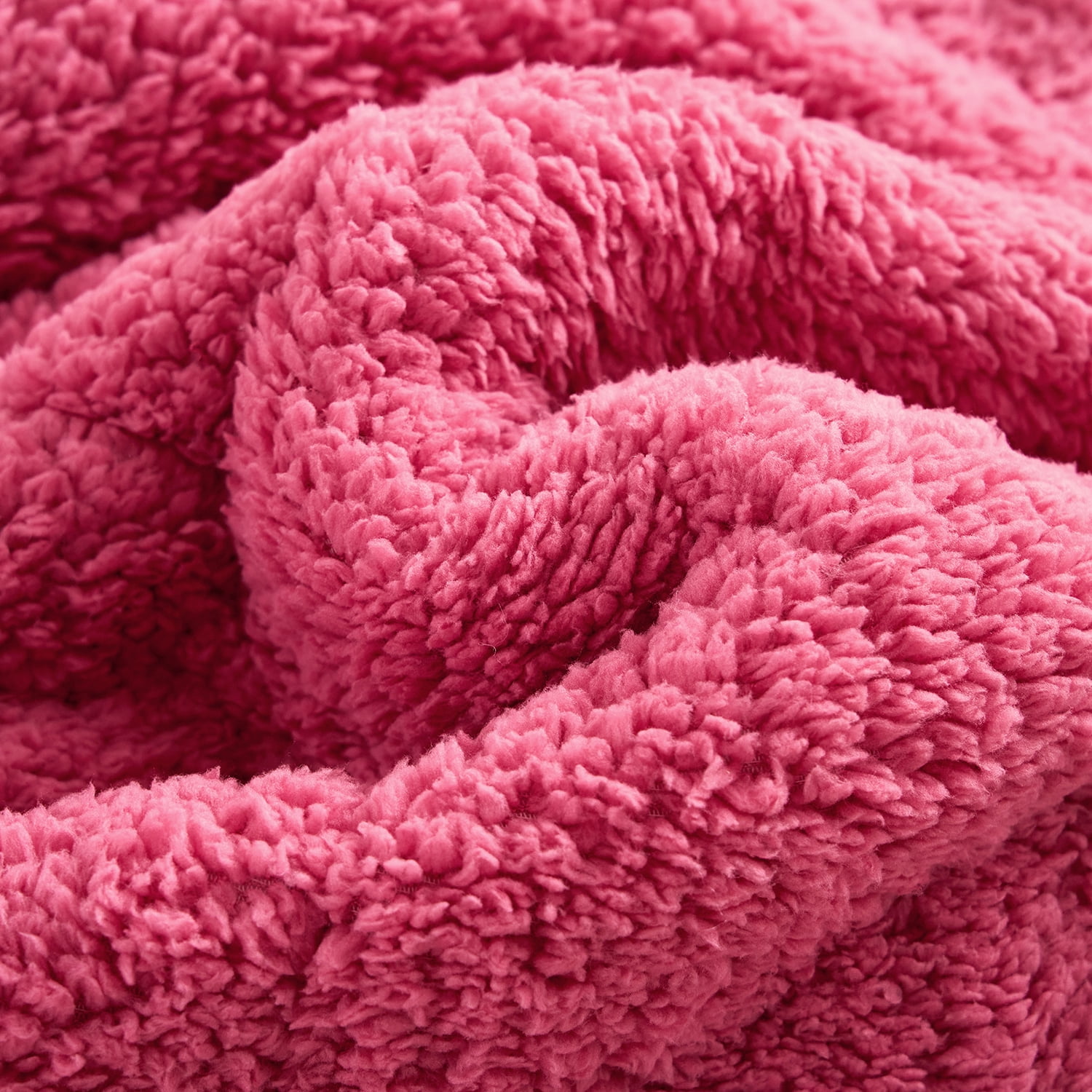 NC Sherpa Blanket Multi-color Polyester Reversible Bed Blankets Twin (Count 2)