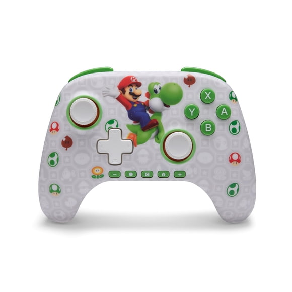 Control inalámbrico PowerA Advantage Mario & Yoshi para Nintendo