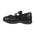 thumbnail image 5 of Petalia Girls' Double Strap Tween Hook & Loop School Shoes - Black, 2, 5 of 6