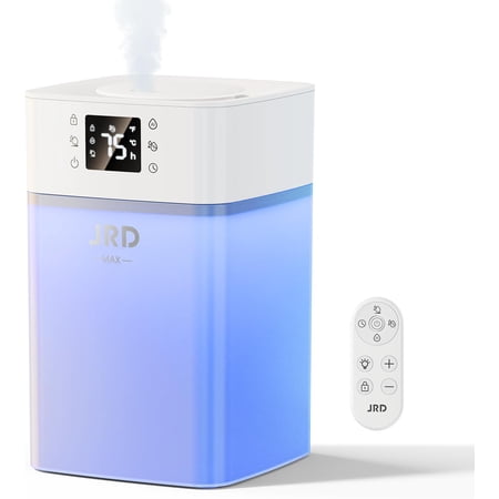Humidifiers 4L for Bedroom Cool Mist Humidifier Large Room 40H Runtime Night Light 360° Nozzlefor Home Office Baby Nursery Plants