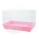 thumbnail image 4 of Hábitat de jaula de hámster portátil con asa de transporte, jaula , casa, , cama para suministros, hurón, ardilla, , ratones Salvador Jaula de hámster, 4 of 10