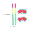 thumbnail image 3 of WHAMVOX 4Pcs Eyeglasses Pinata Multi Colored Paper Realistic Appearance Party Decoration Kids Birthday Party Prop, 3 of 8