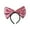 Pink, variant on Bdday Party Headdress Performance Supplies Princess Sequins Big Bow Hair Bands Headbands