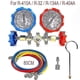 thumbnail image 2 of R410a 3 Way Ac Diagnostic Manifold Gauge Set For Freon Charging Fits R32 R410a R-404a R-134a Refrigeration Manifold Gauge Air, 2 of 5