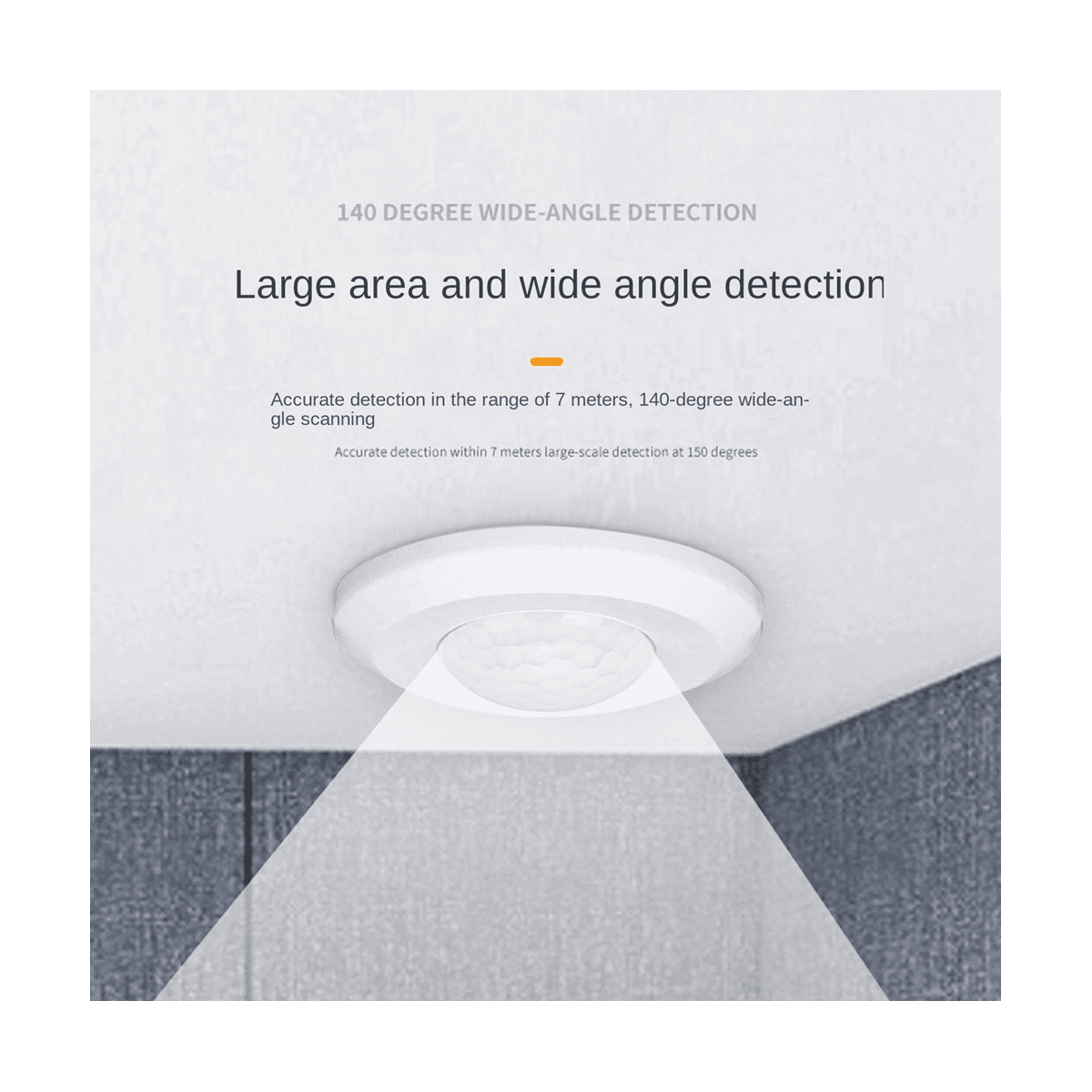 Zigbee Smart Human Presence Sensor Zero Fire Wire Connected Human Motion Sensor with AntiTheft Warning for Smart Home
