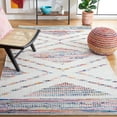 thumbnail image 2 of SAFAVIEH Montauk Earleen Diamond Area Rug, Ivory/Black, 5' x 8', 2 of 8