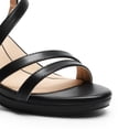 thumbnail image 4 of Sandalia DREAM PAIRS Plataforma con Tiras y Tacones 8.5 Negro, 4 of 8