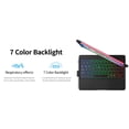thumbnail image 3 of TFixol 360° Rotating Bluetooth Keyboard for iPad 10.2/10.5, Silver | ABS Material | BT 5.1 | 500mAh Battery | Compact & Lightweight Design, 3 of 6