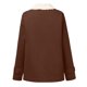 thumbnail image 4 of Pntutb Mujeres Plus Tamaño Invierno Cálido Compuesto Plushbutton Solapas Chaqueta Outwearcoat Pntutb Pntutb-365, 4 of 6