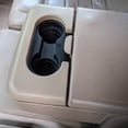 thumbnail image 4 of Center Console Cup Holder Replacement Pad Compatible with Ford F-250 F-350 F-450 1999-2010 Beige, 4 of 8