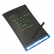 Boogie Board Jot قرص الكتابة القابل لإعادة الاستخدام 8.5 شاشة LCD مسح فوري قلم القلم مغناطيس مسند - كتابة الرسم تدوين رقمي باللون الأزرق
