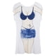 thumbnail image 1 of de de Camiseta de de con Estampado de Hombre de Bikini de Mujer - Multicolor, Único Azul Salvador Bikini, 1 of 5