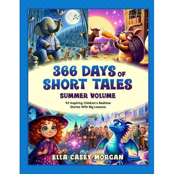 366 Days of Short Tales: Summer Volume: 92 Inspiring Children's Bedtime Stories With Big Lessons, (Paperback)