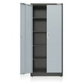 thumbnail image 2 of WORKPRO Metal Garage Cabinet with 5-Shelf, 5-Drawers, Freestanding Garage Cabinet, Solid Packed, Black & Gray, 1 Count, 2 of 9