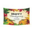 thumbnail image 1 of ABPHQTO Maple Pumpkin Happy Thanksgiving Day Tapiz Horizontal Colgante de pared Hojas de otoño Decoración de pared Arte para sala de estar Dormitorio Dormitorio Algodón Lino Decoración 150x228 cm ABPHQTO QB-Interest198-90x60, 1 of 1