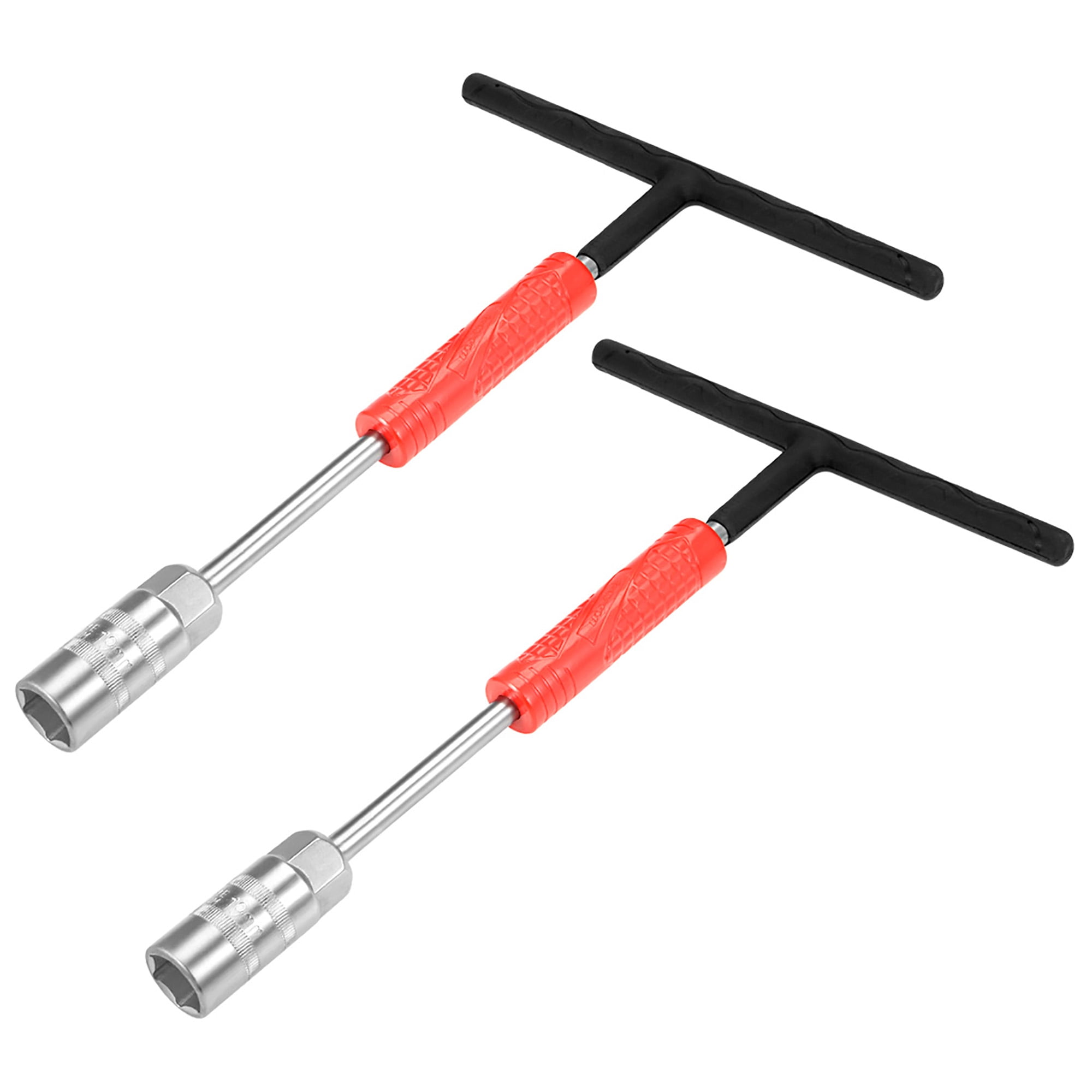 THandle Wrench 19mm CrV Adjustable Speed Grip Metric Hex Socket 2pcs