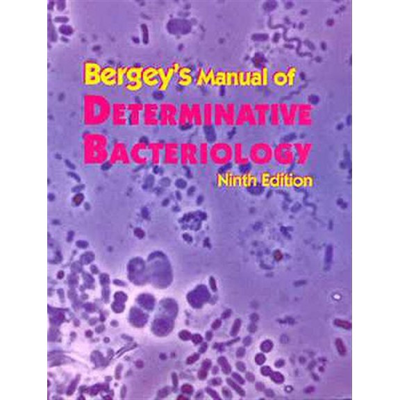 Pre-Owned Bergey's Manual of Determinative Bacteriology