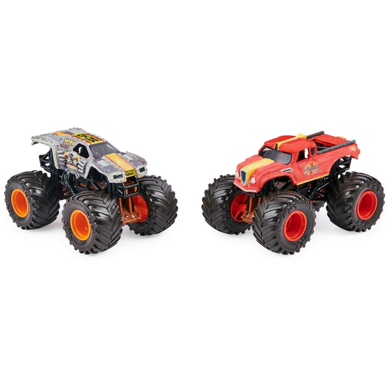 Monster Jam, Color-Changing Die-Cast Monster Trucks 2-Pack, 1:64 Scale  (Styles May Vary) - Walmart.com