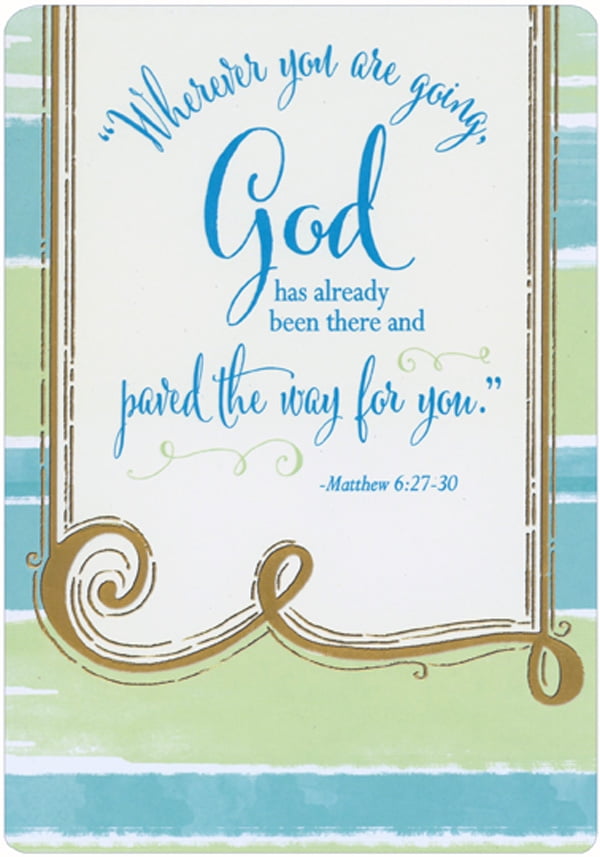 Designer Greetings God Paved The Way For You Religious Graduation Congratulations Card