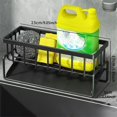 thumbnail image 3 of Nituyy Kitchen Dish Drying Rack Carbon Steel Rust-Proof Waterproof Bathroom Drain Storage Holder, 3 of 4
