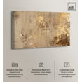 thumbnail image 2 of Gilded Dust Canvas Golden Art by Art Remedy, Gallery Wrapped, 24 x 16, 2 of 7